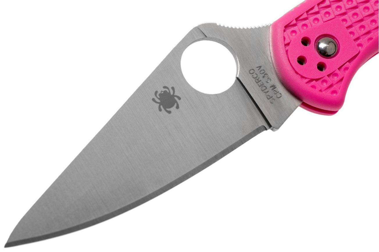 Spyderco Delica 4 Pink S30V C11FPPNS30V Pink Heals zakmes
