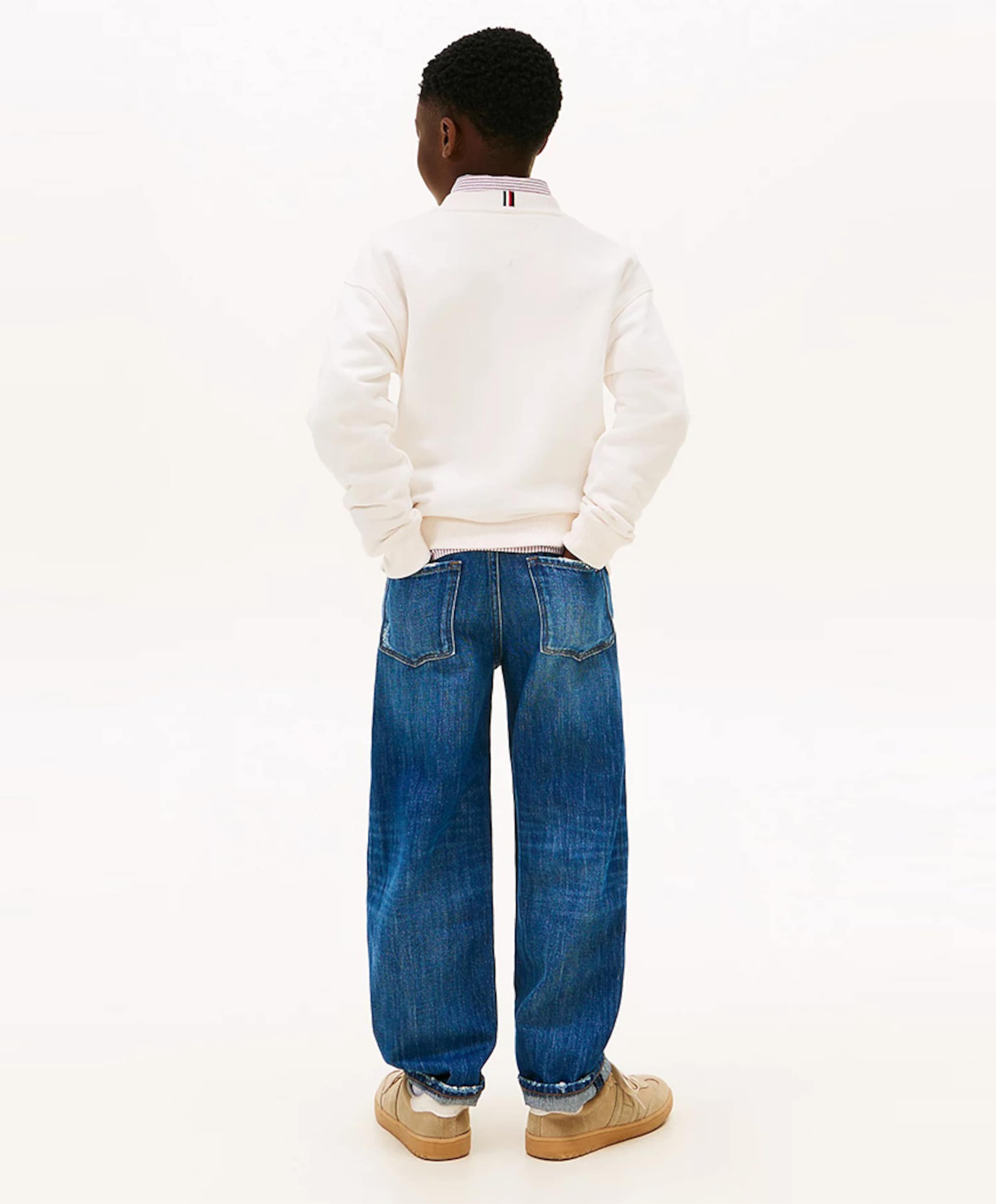 Tommy Hilfiger Uniseks sweater  ecru