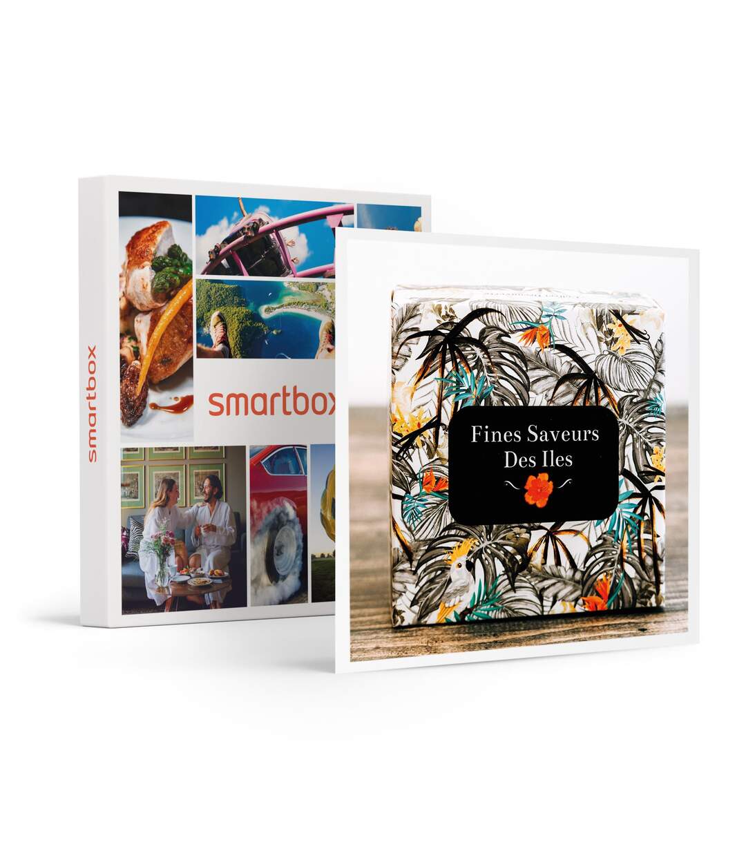 Panier Nuit des îles avec thé ou tisane du soir et confitures - SMARTBOX - Coffret Cadeau Gastronomie