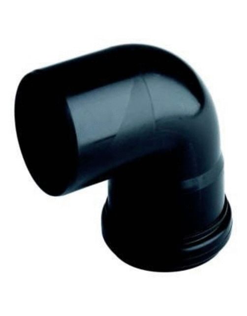 Oase Verbindingsboog Zwart Dn75\/87° - Vijveraccessoires - Zwart 87°