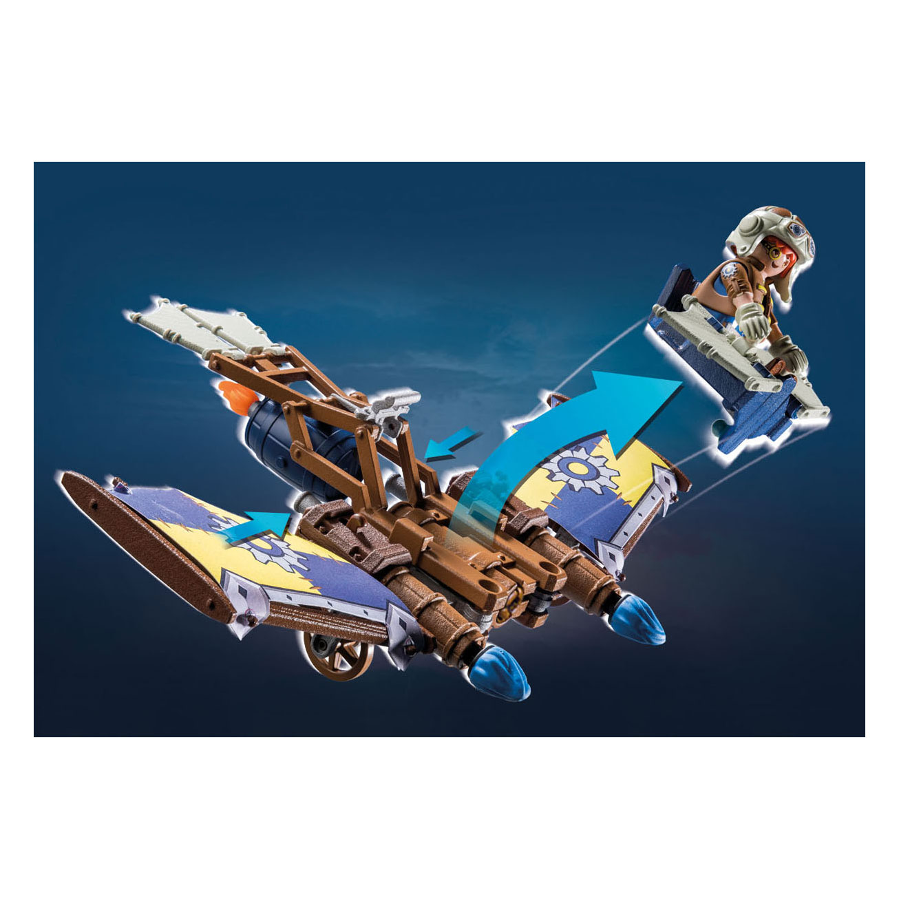 Playmobil Novelmore Dario's zweefvliegtuig - 71211
