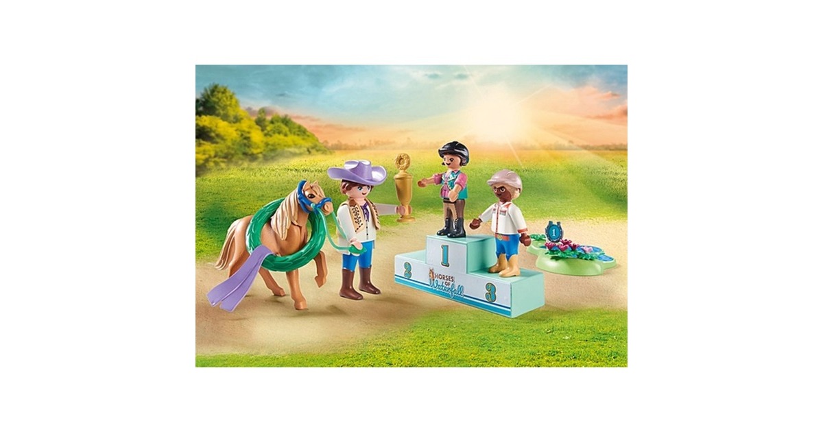 PLAYMOBILHorses of Waterfall - Ponytoernooi Constructiespeelgoed  (71495)