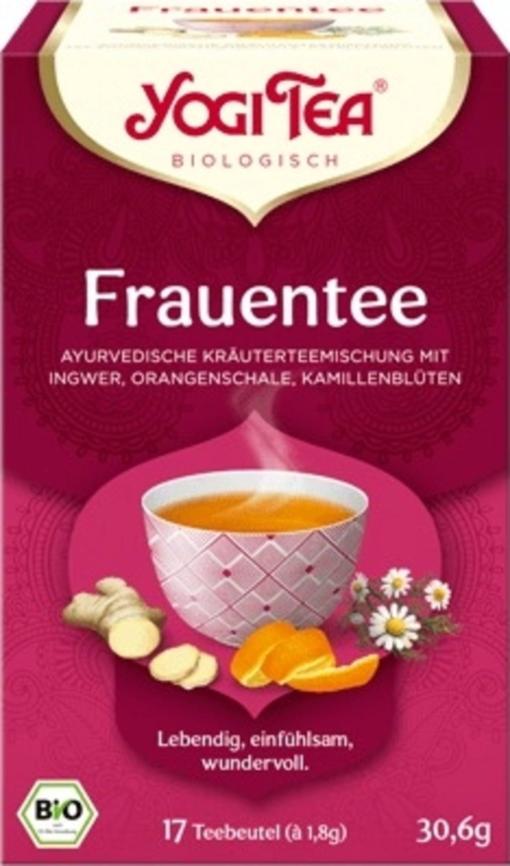 Yogi Tea  Frauen Tee Bio, 30,60 g