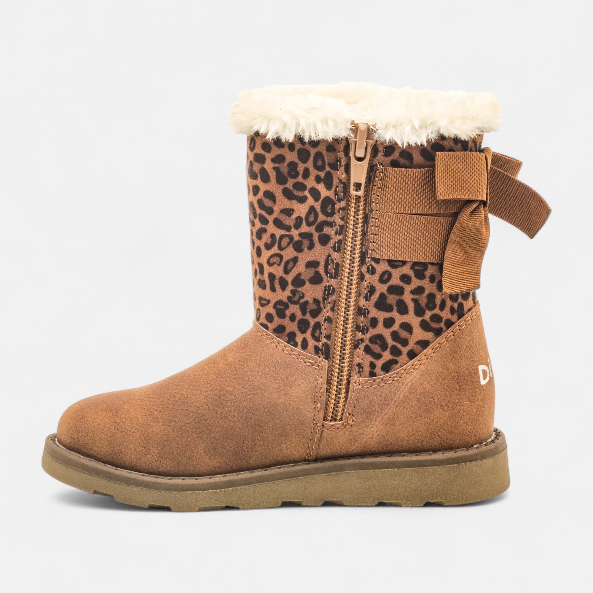 Bottes Fille cognac