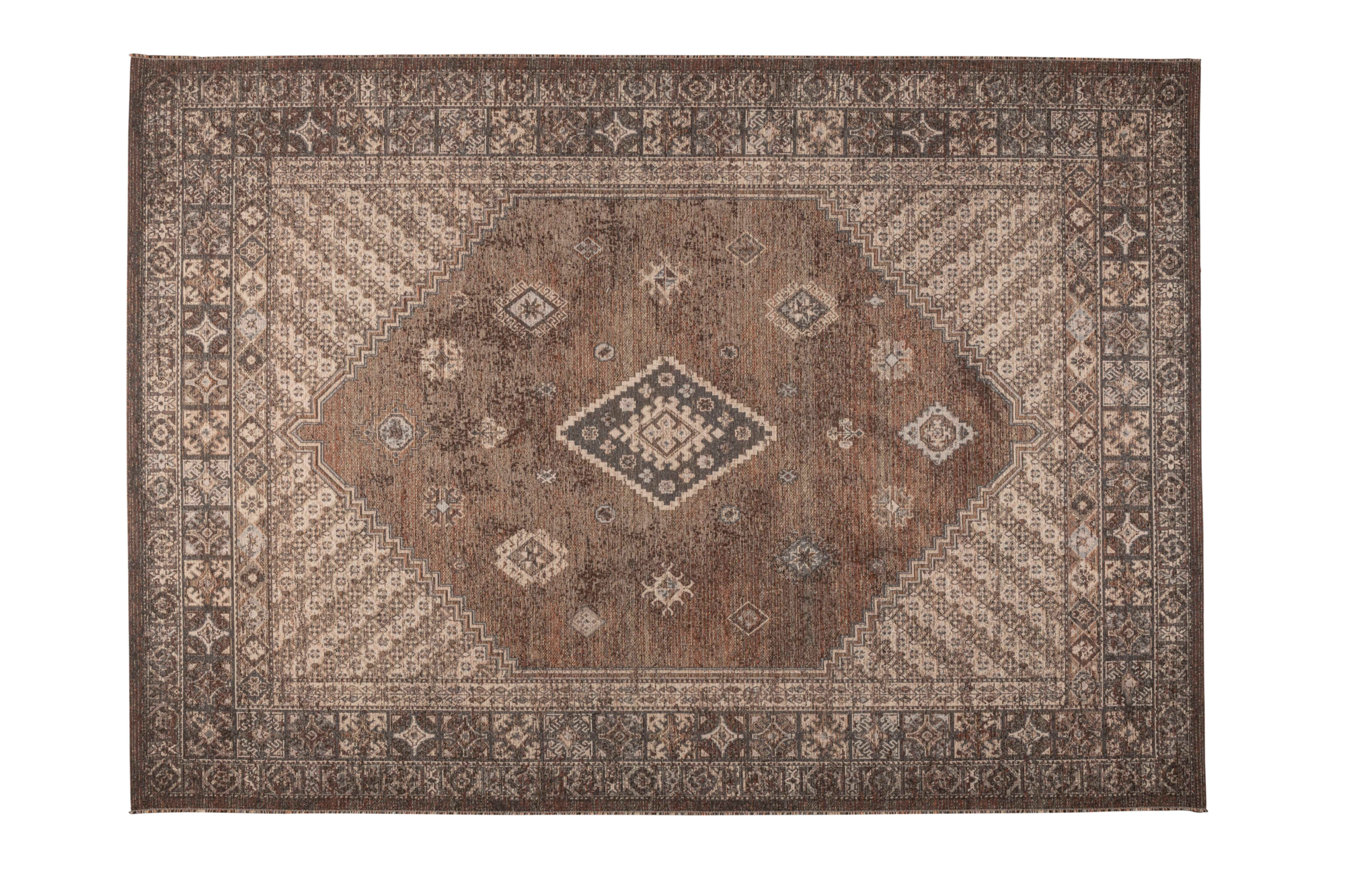 CARPET DEVON EARTHY BROWN LARGE 200X300