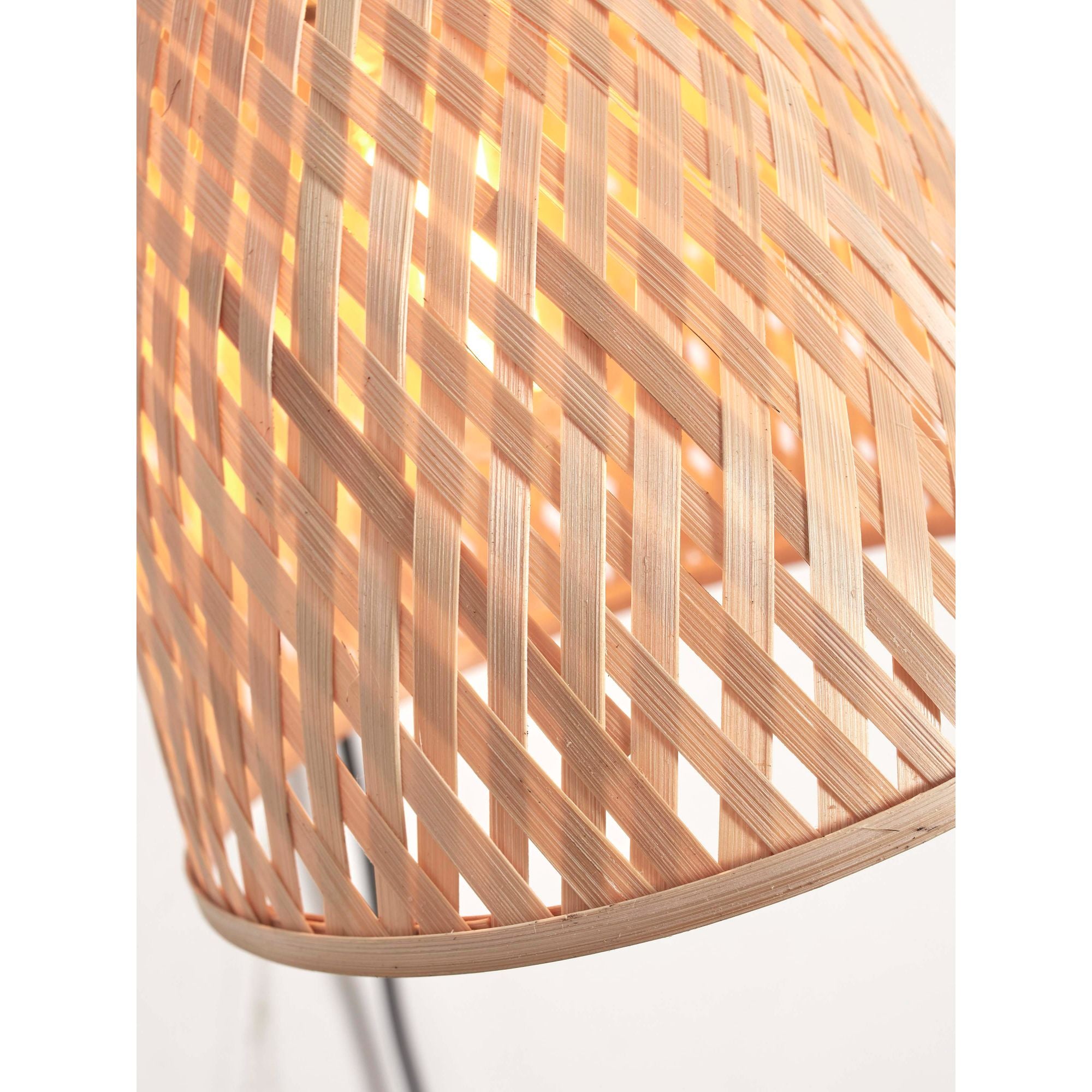 GOOD&MOJO Wandlamp Java - Bamboe - Ã15cm