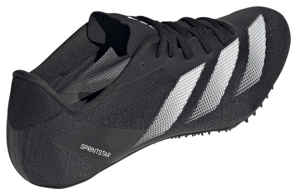 Chaussures d'Athlétisme Unisexe adidas Performance Sprintstar Noir Blanc