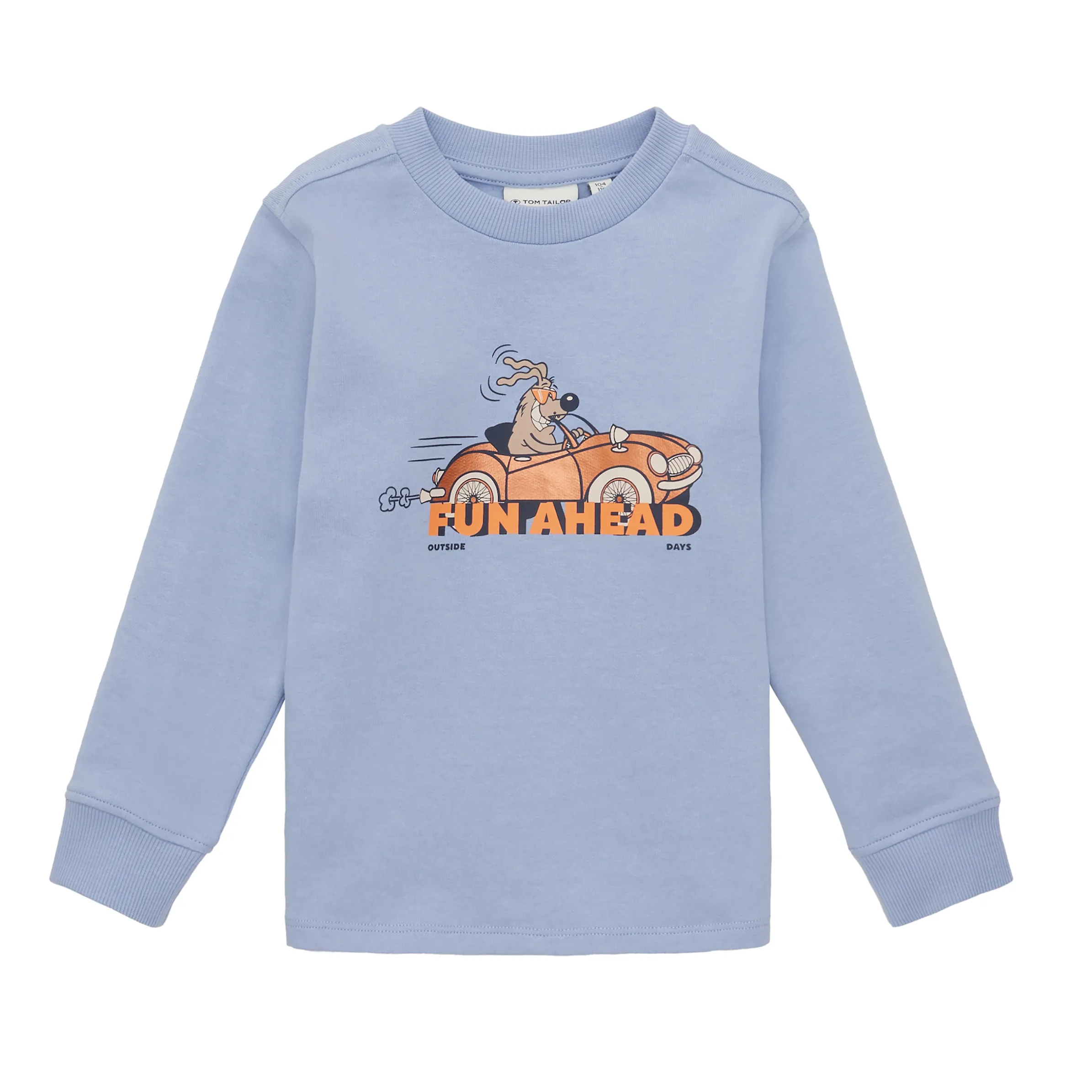 Jungen Sweatshirt mit lustigem Print