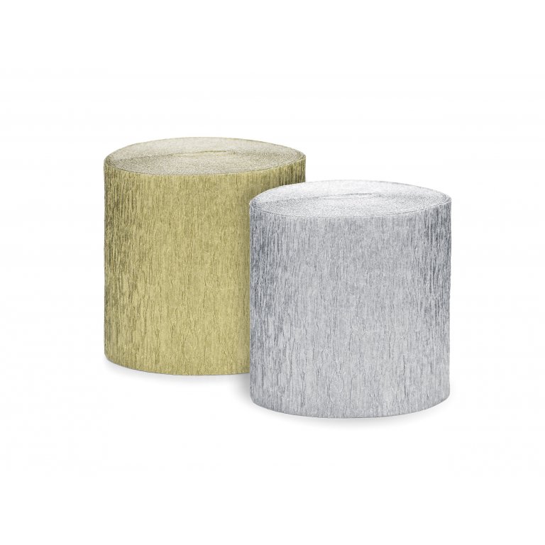 Krepppapier Rollen