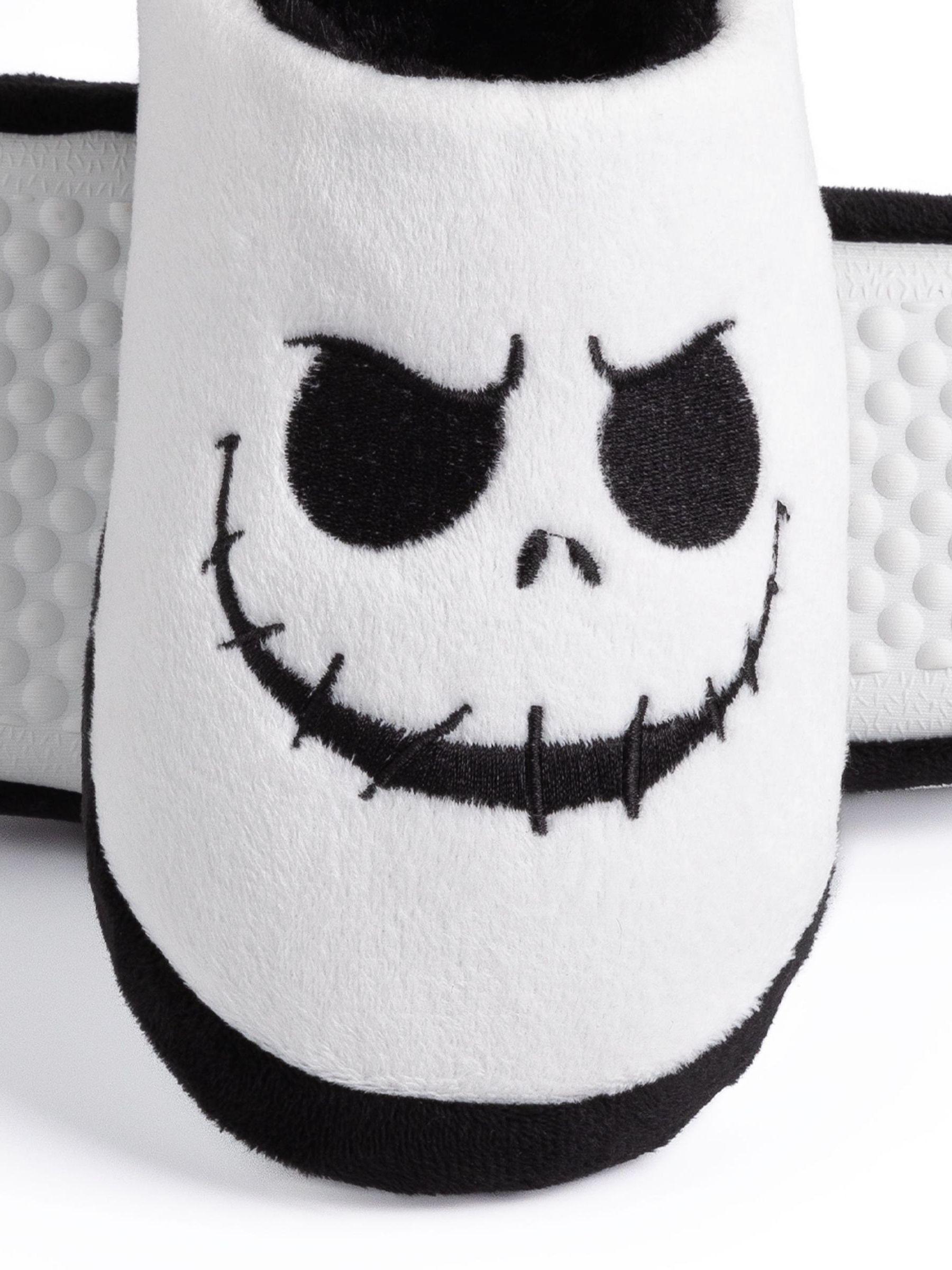 Wit met print van 'Nightmare Before' - Vanilla Underground Adult Winter Slippers