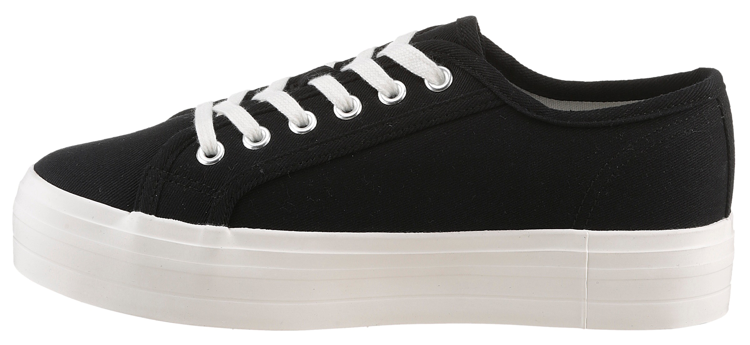Aniston SHOES Plateausneaker  , Freízeitschuh, Basic-Sneaker, Schnürschuh - NEUE KOLLEKTION