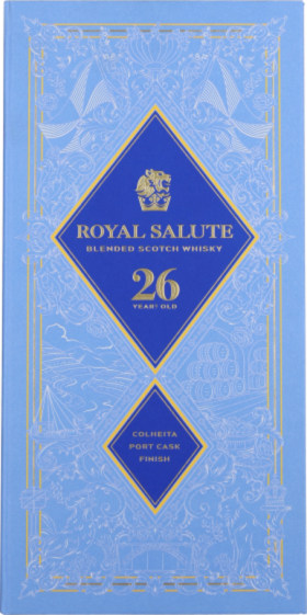CHIVAS REGAL 26 YEARS ROYAL SALUTE KINGDOM EDITION 70CL