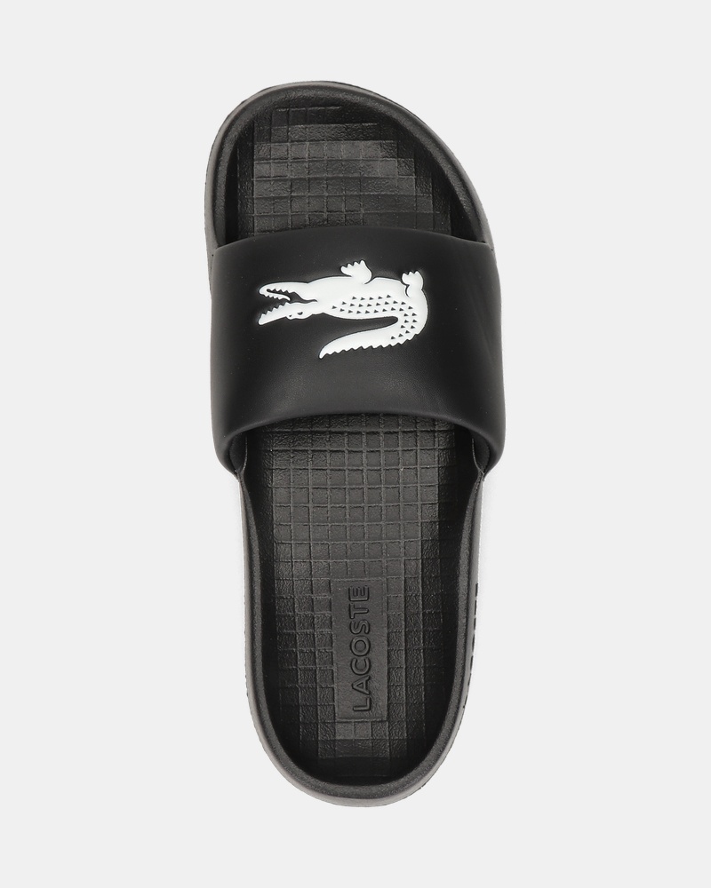 Lacoste Serve Slide Slippers  - zwart