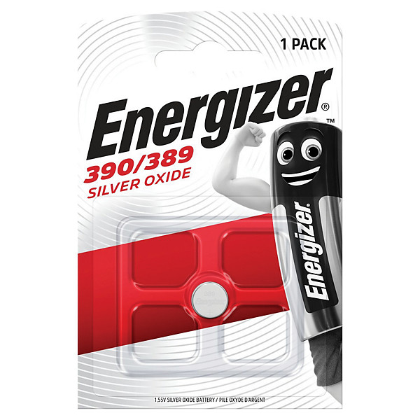 Piles Boutons Energizer Alcalines LR54 390/389, lot de 2