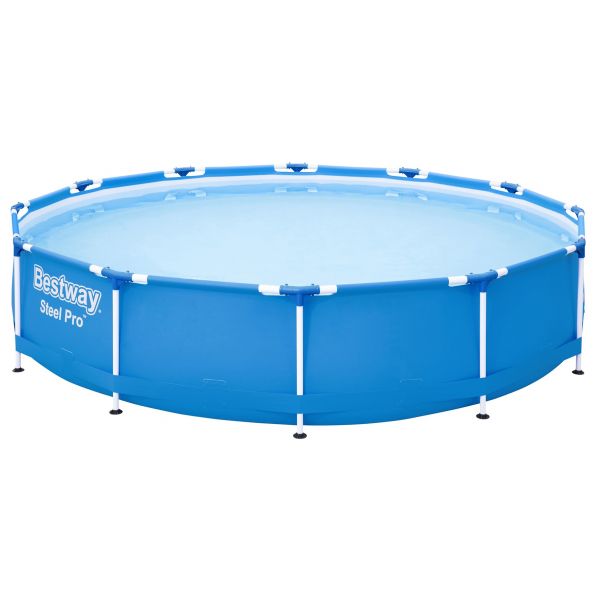 Bestway Piscina Steel Pro 56681 - 366x76cm 6473L - Com Bomba