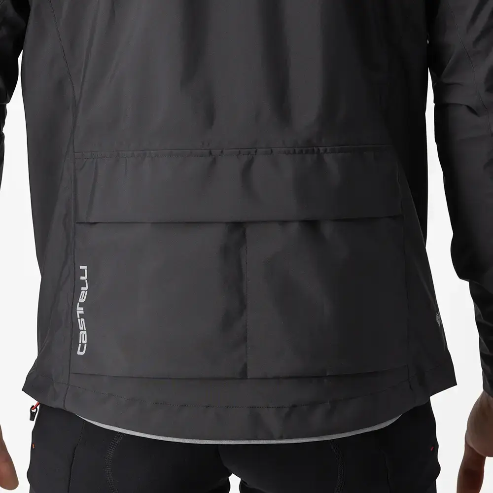 Castelli Trail GT Fietsjack Donkergrijs Heren