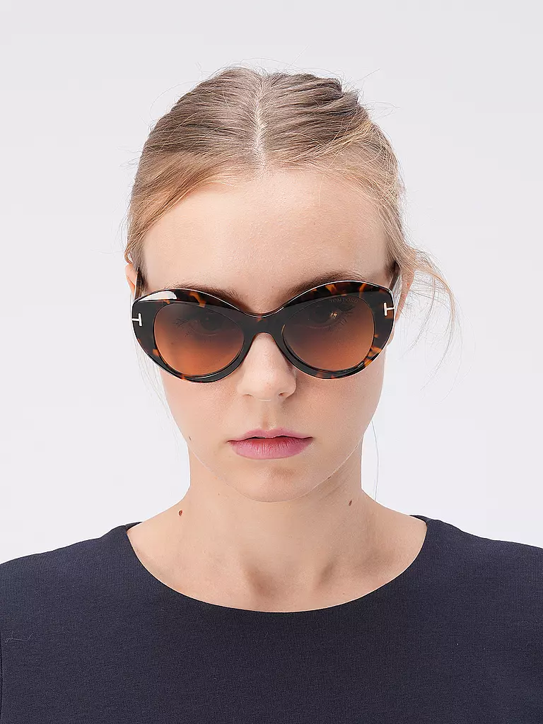 TOM FORD Sonnenbrille FT1084/52 braun