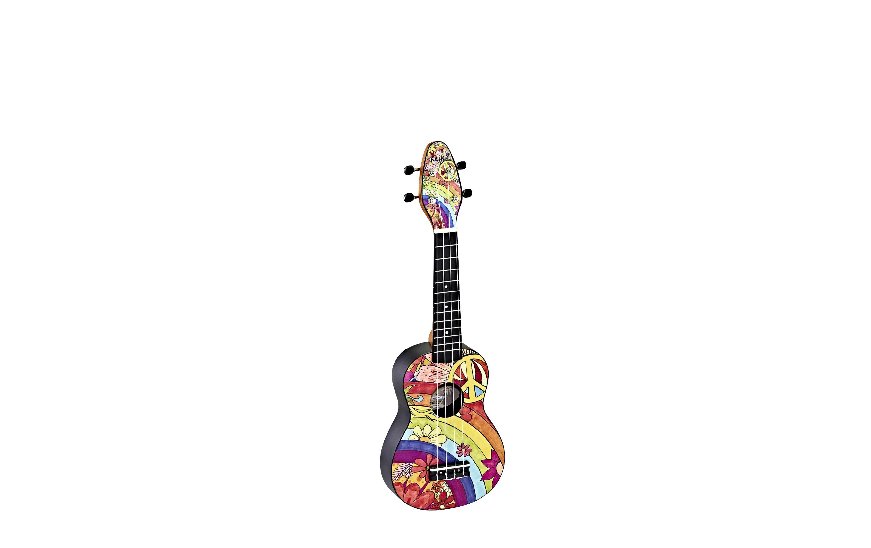 Ukulele Keiki Package K2-68 – Peace '68Der perfekte Einstieg in die Welt der Ukulele