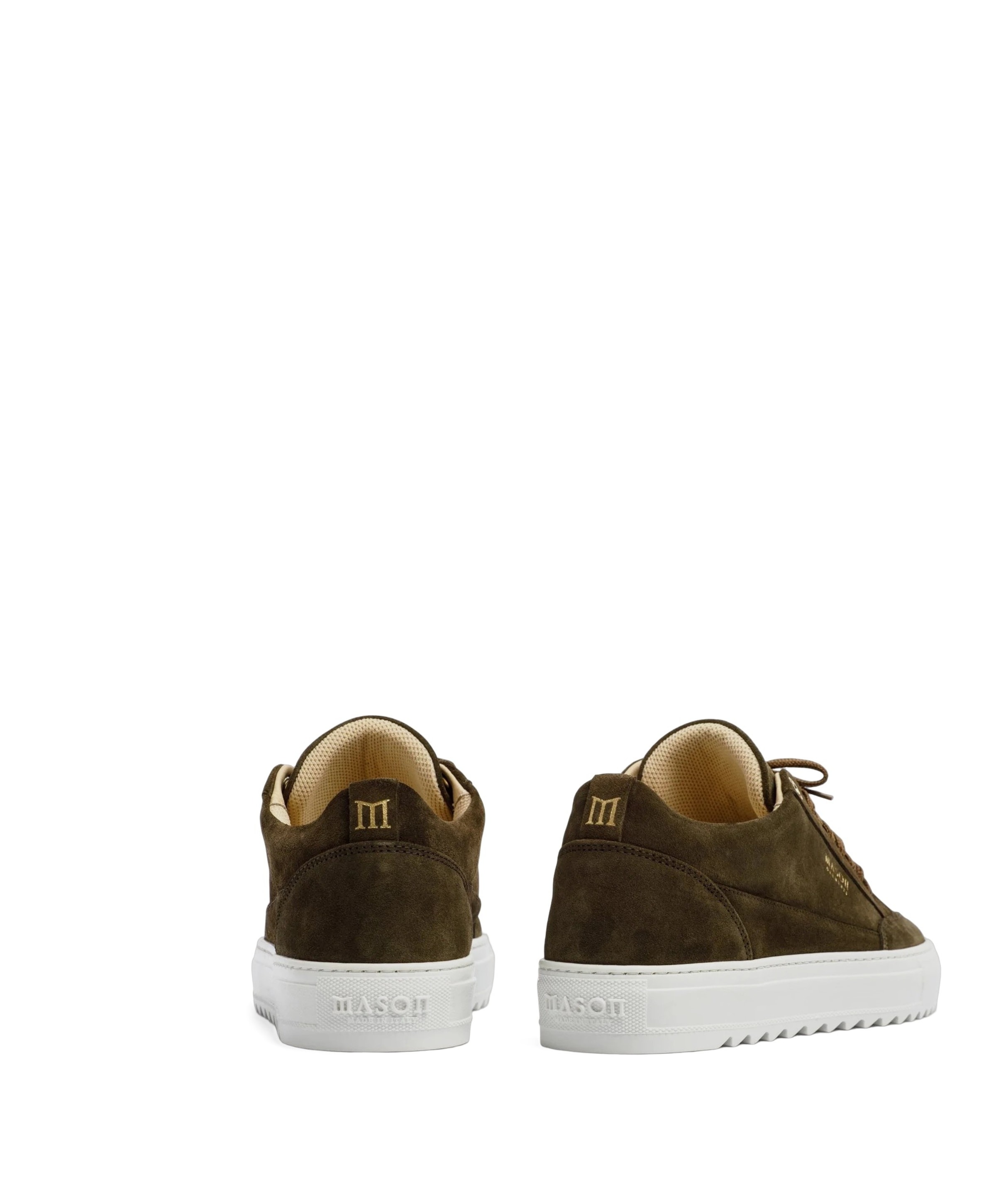 Mason Garments heren sneakers groen