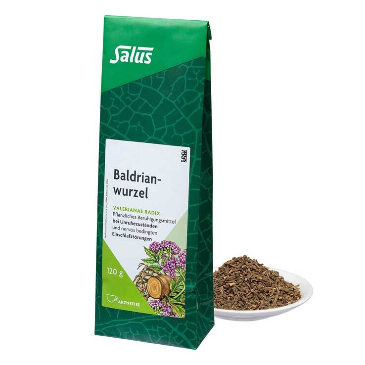 Baldrianwurzel Tee Bio Valerianae radix Salus, 120 g