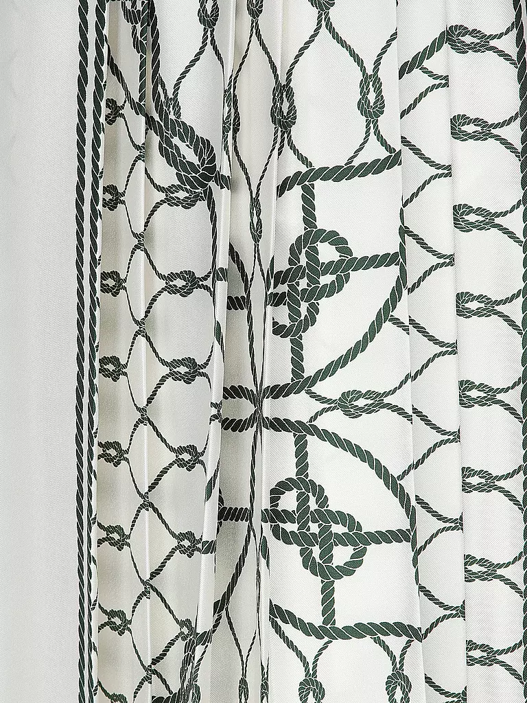TORY BURCH Faltenrock grün
