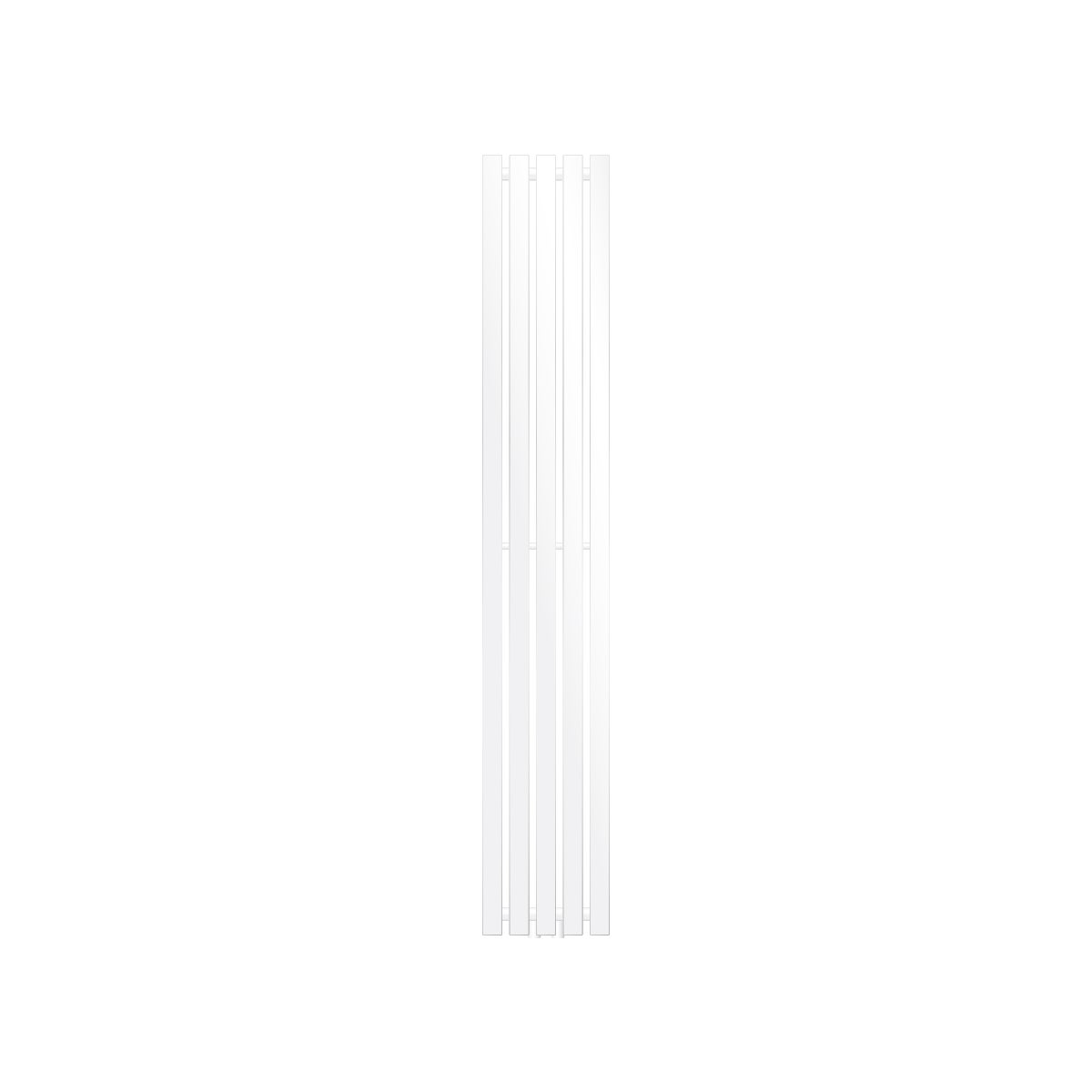 ECD Germany Verticale Paneelradiator 260 x 1600 mm Wit met Middenaansluiting, Design Vlakke Radiator Enkellaags Badkamerradiator Vlakke Radiator Designradiator Enkelrijige Verwarming Badkamer/Woonkamer