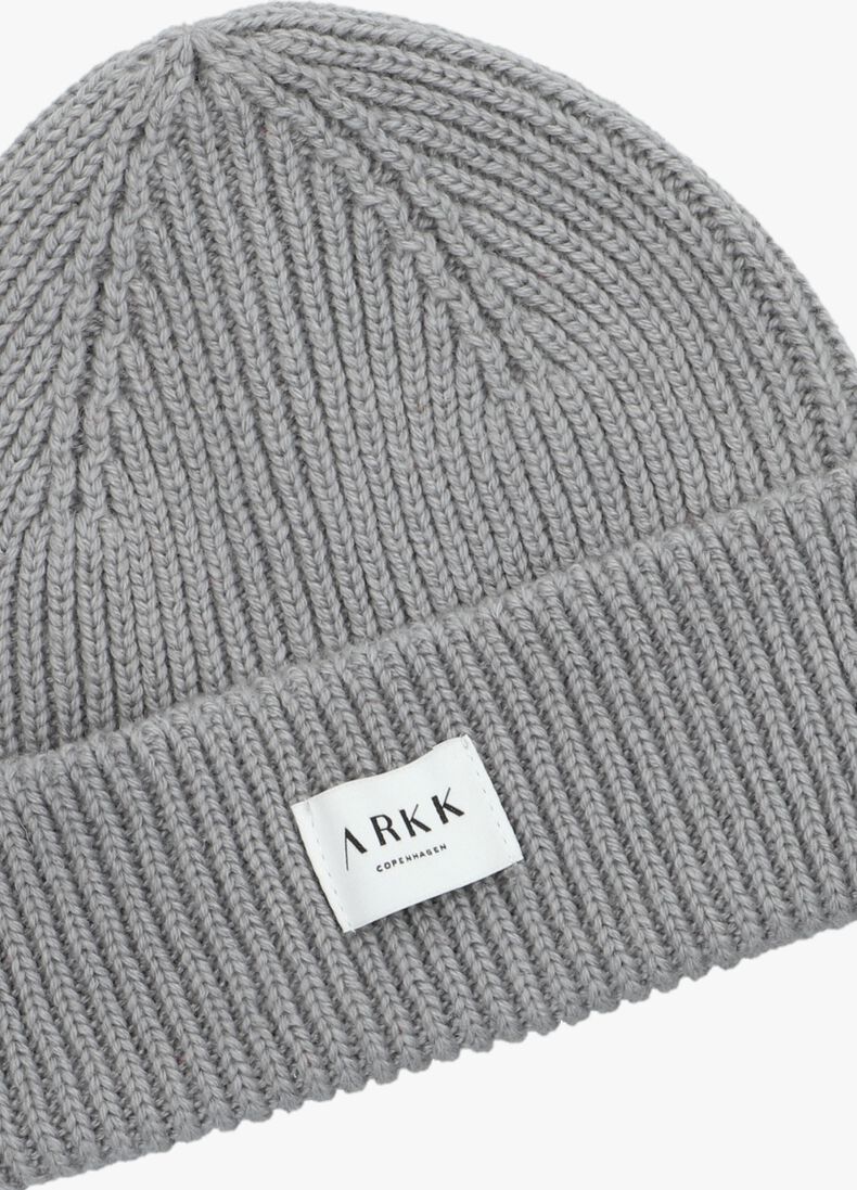 ARKK COPENHAGEN grijze arkk copenhagen muts classic beanie