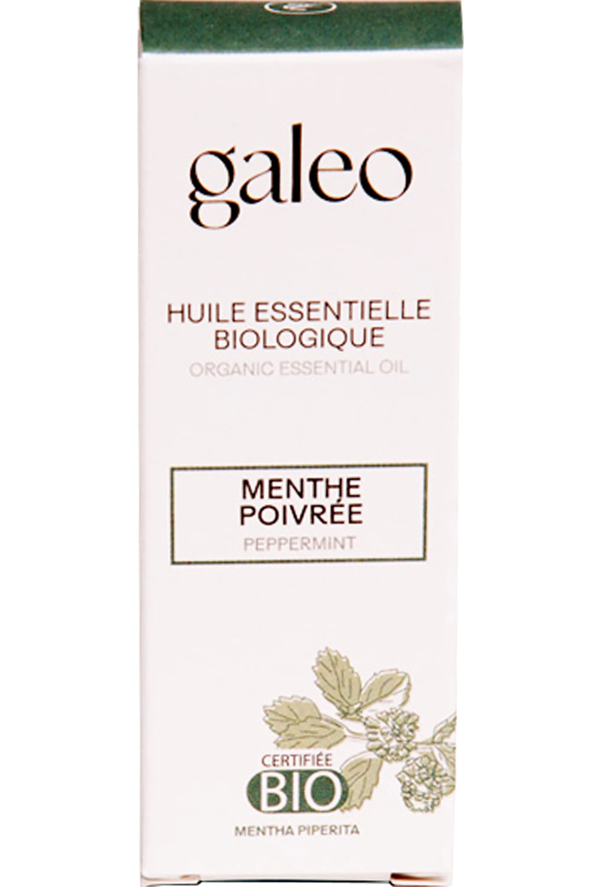 Galeo Huile essentielle biologique Menthe Poivrée-10 ml