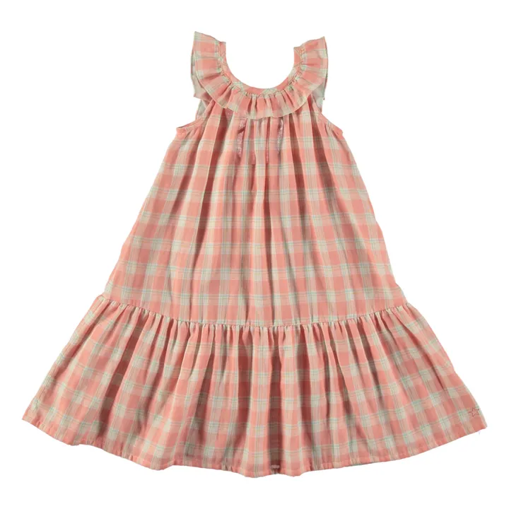 Tocoto Vintage Robe à Carreaux | Rose