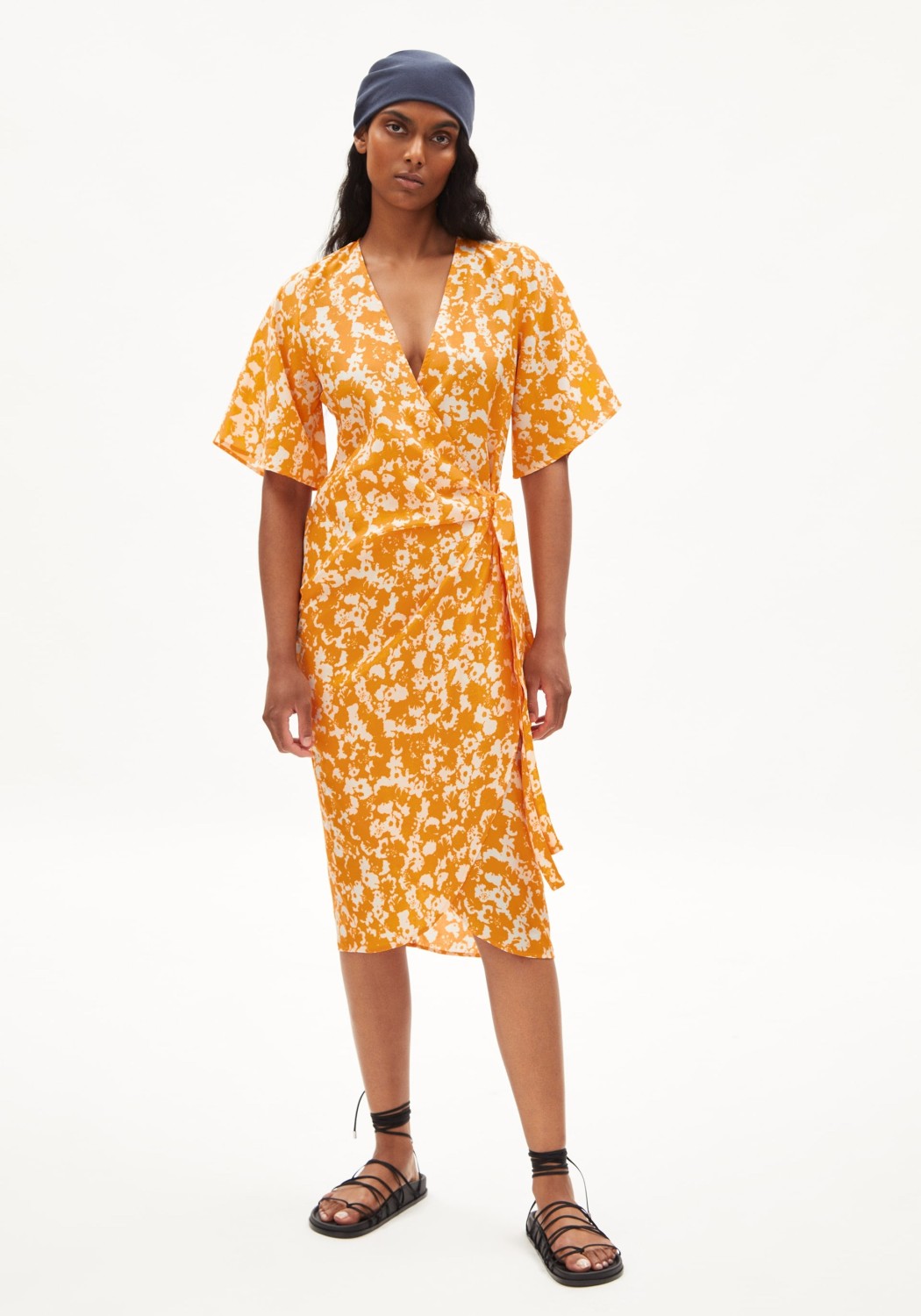 Armedangels Tencel-Kleid Nataale Mangorange