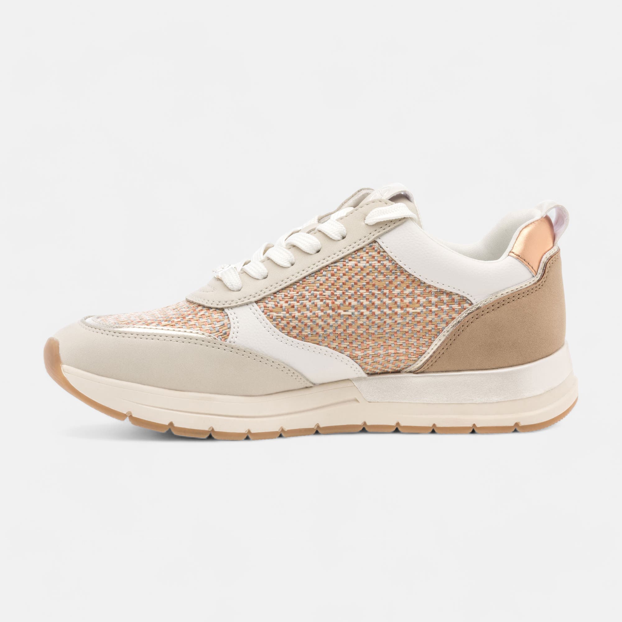 Baskets basses Femme beige