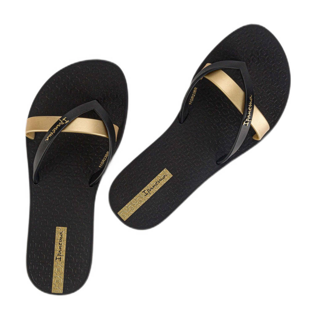 Ipanema Kirei teenslippers zwart