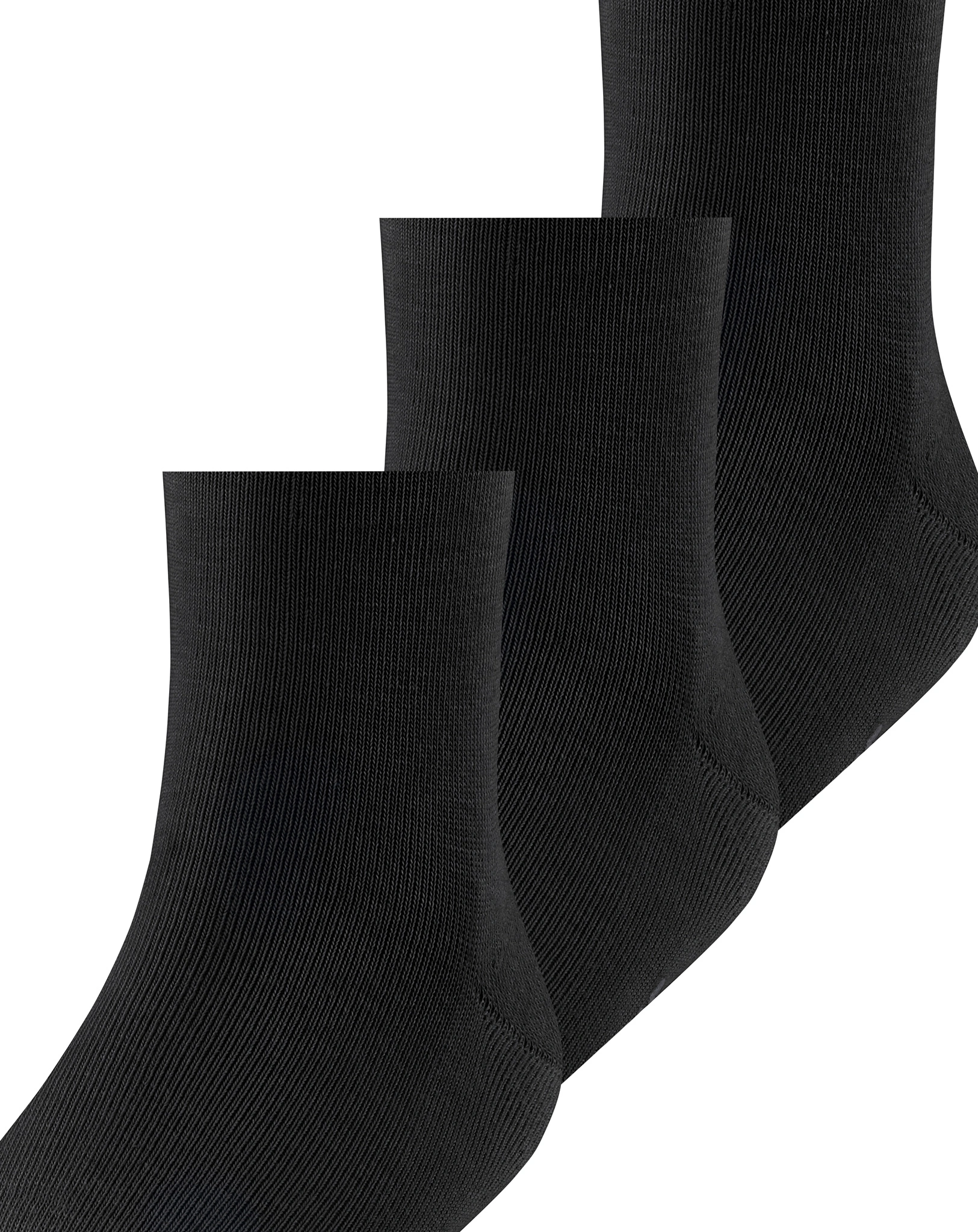 Socken FALKE FAMILY 3er-Pack in schwarz