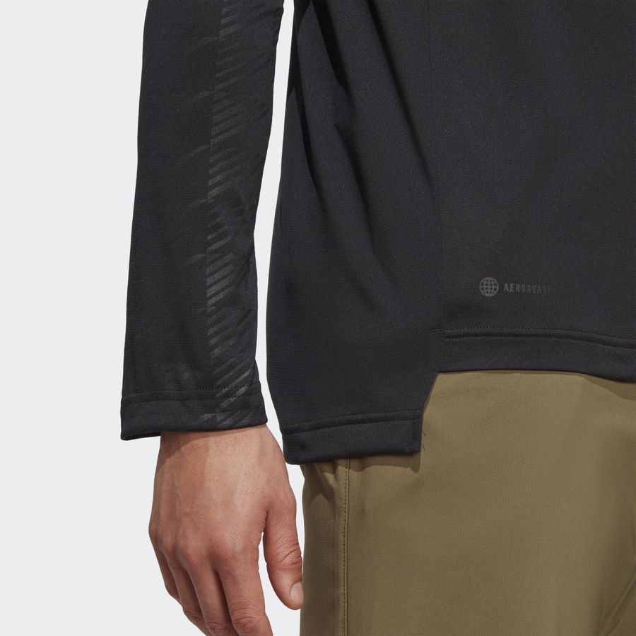 Adidas T-shirt manches longues à demi-zip Terrex Multi
