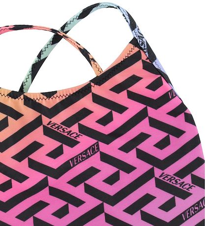 Versace Bådedragt - Fuchsia m. Sort