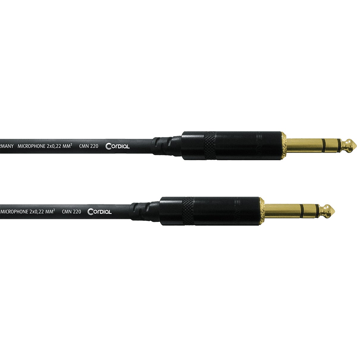 Cordial CFM6VV Intro kabel 6.3 mm TRS jack - 6.3 mm TRS jack 6m