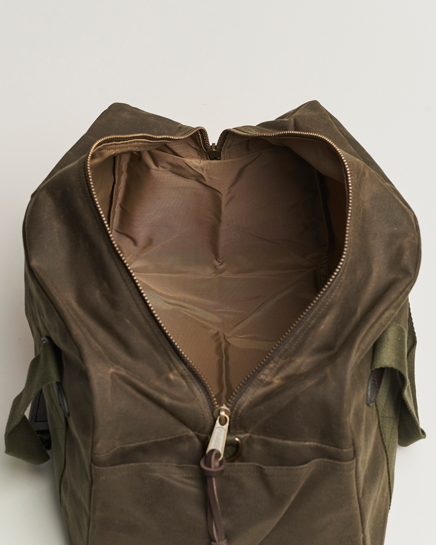 Filson Tin Cloth Medium Duffle Otter Green