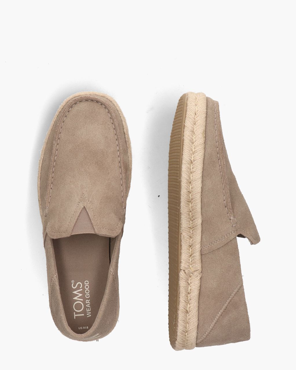 Toms Alonso Rope Taupe Herenloafers