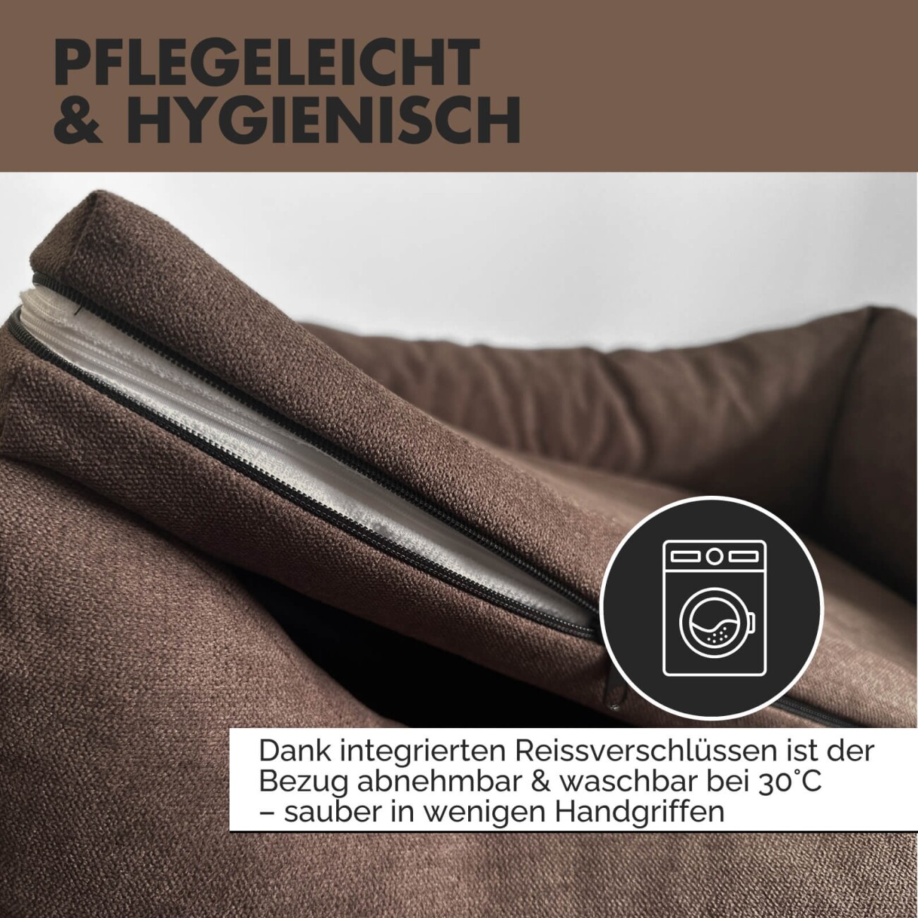 PAW WOW Hundebett EMMA Braun M