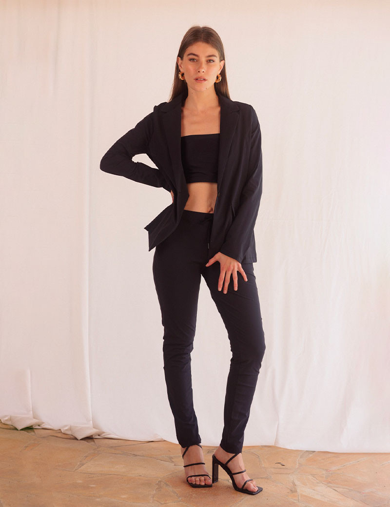 HBT BASICS HYPE | MACY PANTALON NOIR