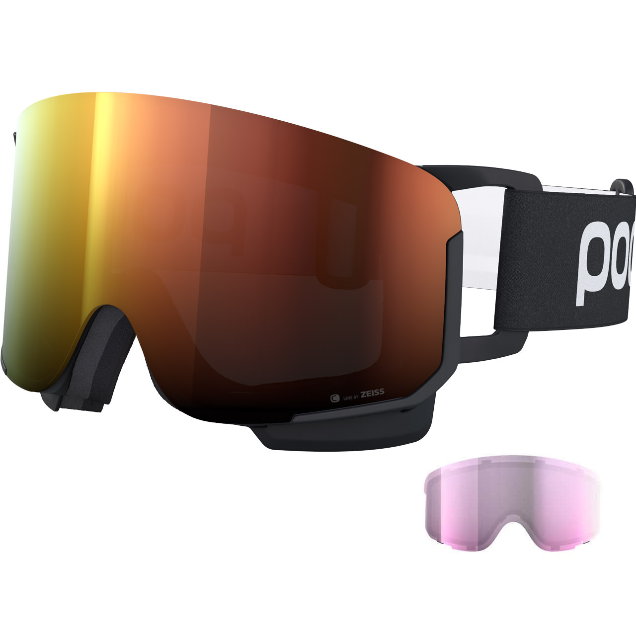 POC Nexal uranium black/partly sunny orange   Ersatzscheibe | POC Skibrillen | POC | P | MARKEN | XSPO