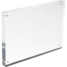 Porte-visuel magnétique, A6, transparent