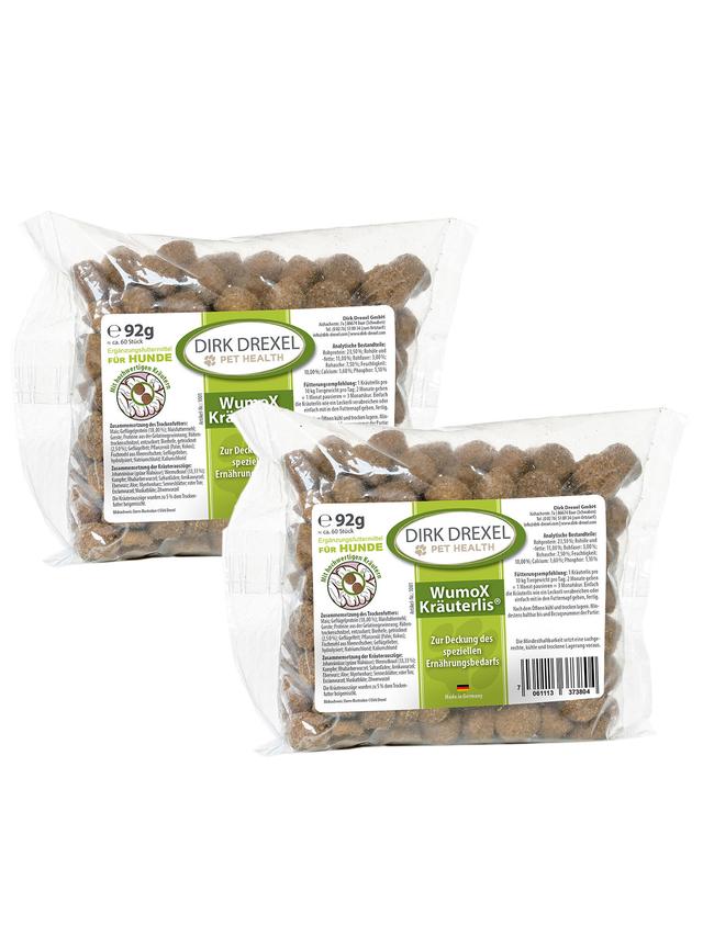 WumoX Kräuterlis für Hunde 2er Set - Abo