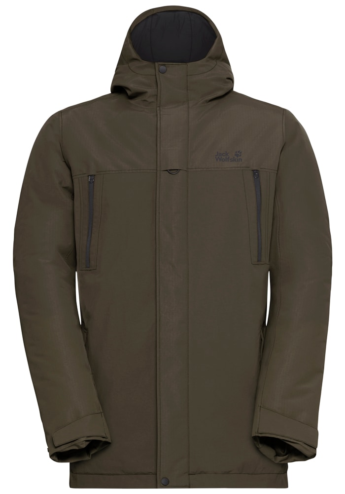 Jack Wolfskin Winterjacke »GLACIER SHIELD JKT M« mit Kapuze Winddicht, wasserdicht, Übergangsjacke