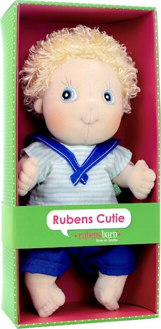 Rubens Barn Dukke - Cutie Adam - 32 CM
