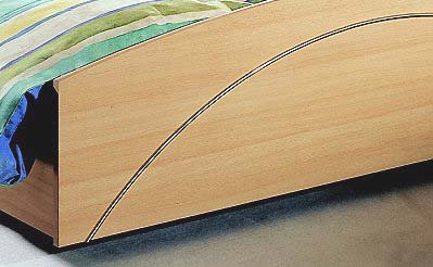 Passepartout - grau metallic - 278x214 cm