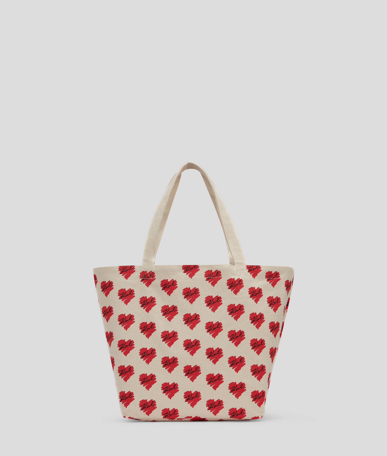 SAC CABAS RÉVERSIBLE K/HEART - Naturel