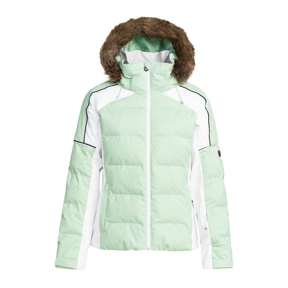 Roxy SNOWBLIZZARD - Doudoune ski Femme cameo green