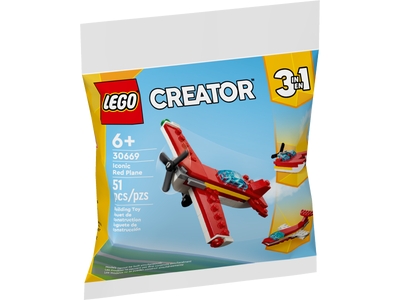 LEGO Klassiek rood vliegtuig (30669)