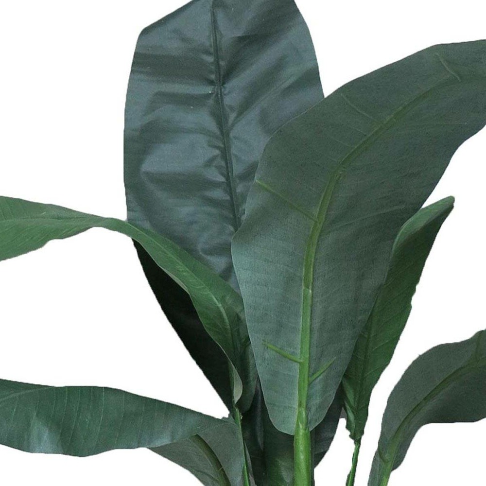 Bananier artificiel en pot 2 troncs h 120 cm